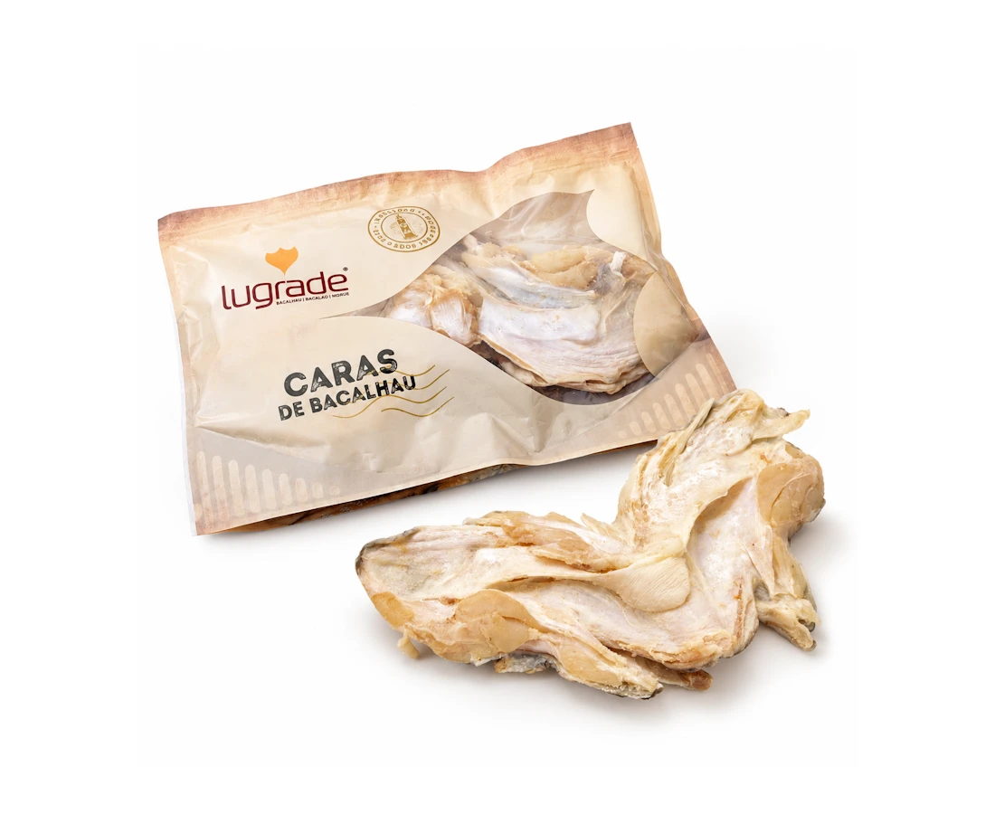 Caras de Bacalhau – Kabeljauköpfe und -backen
