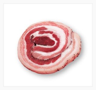 Pancetta arrotolata