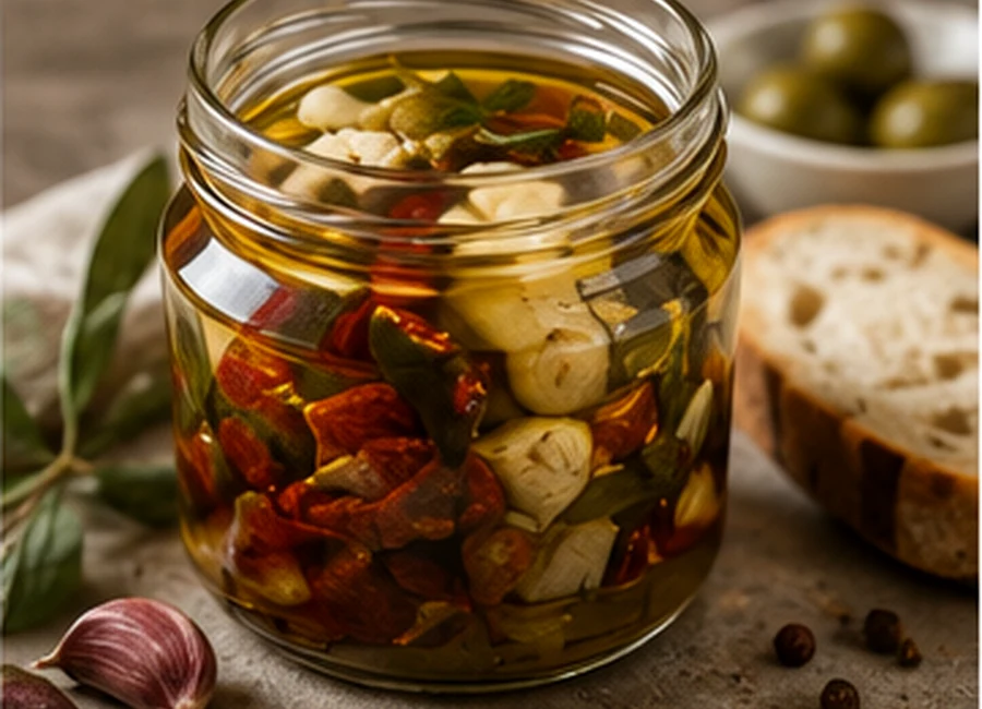 Verdure e specialità pugliesi sott'olio
